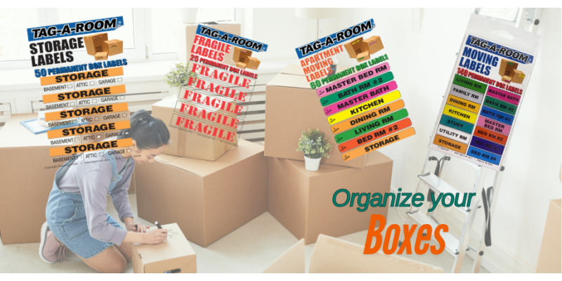 How To Organize Boxes For Moving
